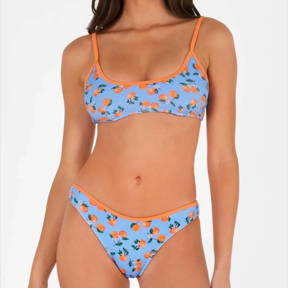 NWT Blackbough Bikini Set in “Citrus Sky Terry” - Picture 6 of 7